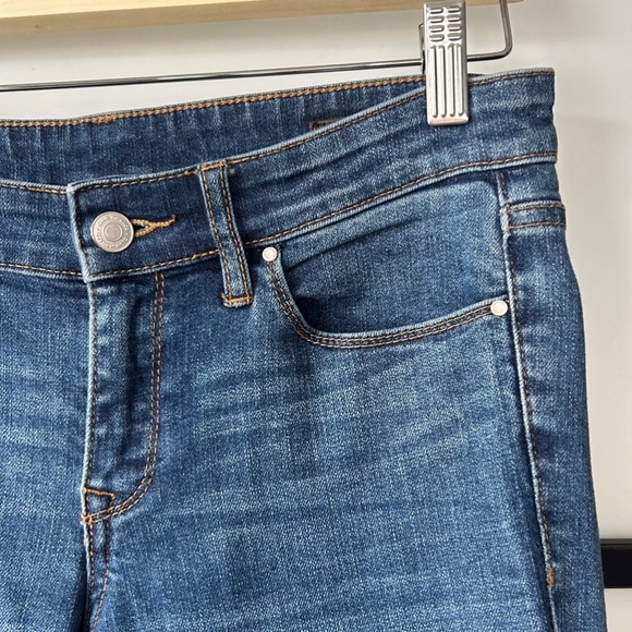 Club Monaco Vintage Slim Straight Leg Denim Blue Jeans - Picture 5 of 14